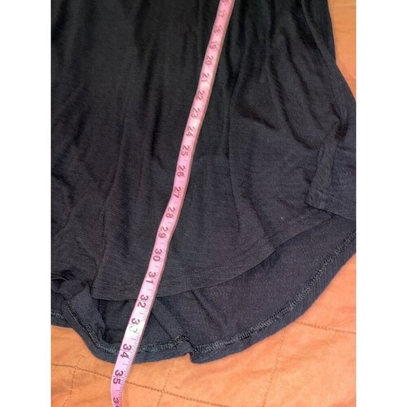 Free People Black Sheer Lace Long Sleeve Saheli Embroidered Mesh Top Women's S Y - Picture 8 of 10